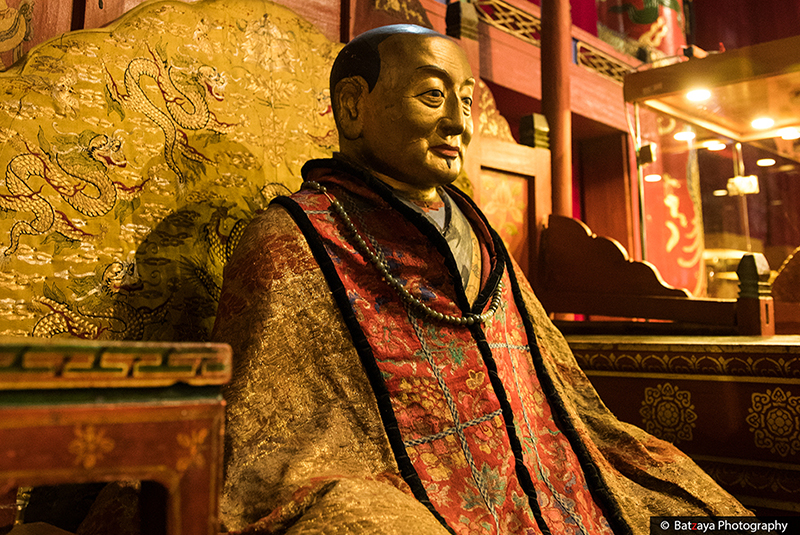Choijin lama statue in Choijin lama temple museum